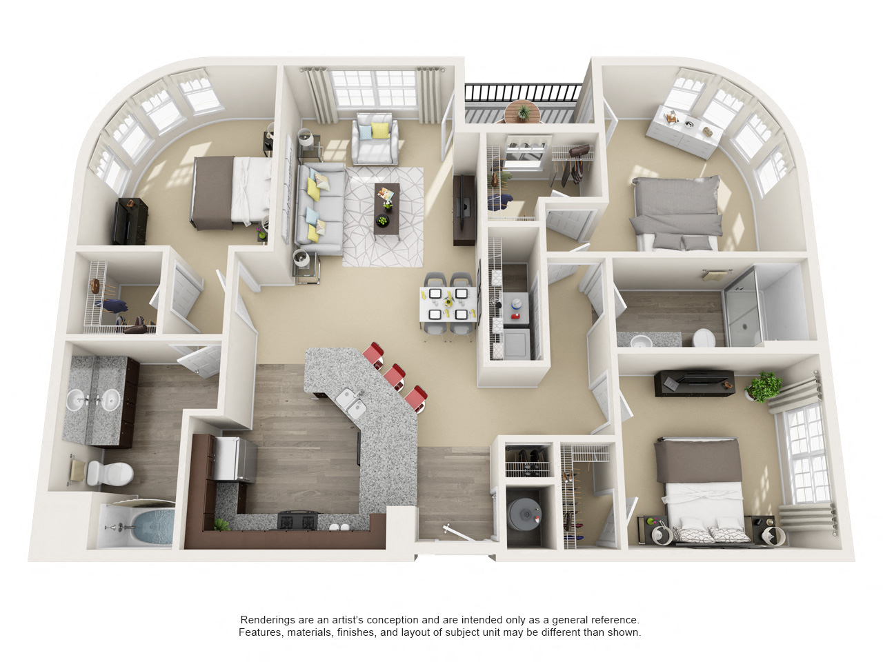 802 Lakeland Drive Studio-3 Beds Apartment for Rent - Photo Gallery 26